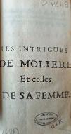 Les  intrigues de Molière et celles de sa femme
