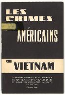 Les  crimes américains au Vietnam