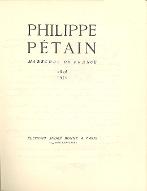 Philippe Pétain, Maréchal de France : 1856-1951