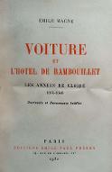 Voiture et l'hôtel de Rambouillet : les années de gloire : 1635-1648, portraits et documents inédits