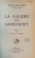 La  galère des Goncourt
