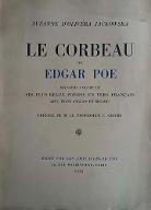 Le  Corbeau de Edgar Poe : deuxième volume de ses plus beaux poèmes en vers français avec texte anglais en regard