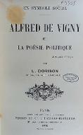 Alfred de Vigny et la poésie politique