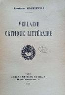 Verlaine : critique littéraire