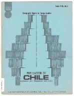 Population of Chile : estimates and projections : 1961-1991