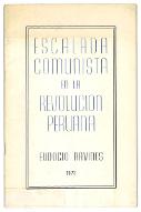 Escalada comunista en la revolución peruana