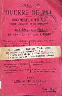 Guerre de 1914 : documents officiels, textes législatifs et réglementaires. 10, 15 Février-1er Avril 1916