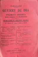 Guerre de 1914 : documents officiels, textes législatifs et réglementaires. 19-20, 1er Juin-1er Septembre 1917