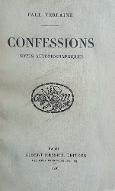 Confessions : notes autobiographiques