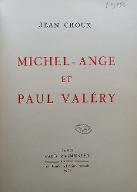 Michel-Ange et Paul Valéry