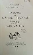La  pensée de Maurice Pradines dans ses rapports avec celle de Paul Valery