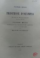 Tristesse d'Olympio : avec une étude sur Victor Hugo, poète du souvenir et de l'amour