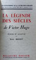 La  légende des siècles de Victor Hugo : étude et analyse