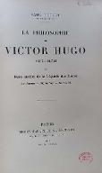 La  philosophie de Victor Hugo : 1854 - 1859