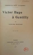 Victor Hugo à Gentilly