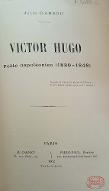 Victor Hugo : poète napoléonien : 1830-1848