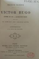 Victor Hugo ; suivi de, Une après-midi chez Théophile Gautier
