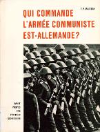 Qui commande l'armée communiste est-allemande ?