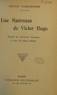 Une maîtresse de Victor Hugo