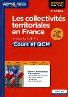 Les  collectivités territoriales en France : catégories A, B et C : cours et QCM