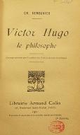 Victor Hugo : le philosophe