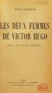 Les  deux femmes de Victor Hugo