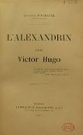 L'alexandrin chez Victor Hugo