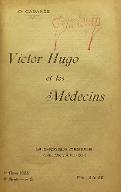 Victor Hugo et les médecins