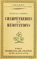 Champêtreries et méditations