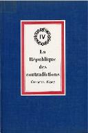 Histoire de la IVe République. 2, La République des contradictions, 1951-1954