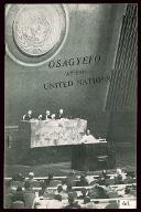 Osagyefo at the United Nations
