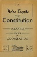 Notre enquête au sujet de la Constitution : organiser la France par la coopération