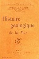 Histoire géologique de la mer