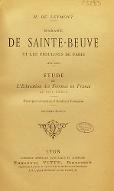 Madame de Sainte-Beuve et les Ursulines de Paris (1562-1630) : étude sur l'éducation des femmes en France au XVIIe siècle