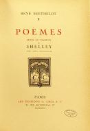 Poèmes imités ou traduits de Shelley