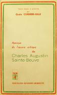 Aperçus de l'oeuvre critique de Charles-Augustin Sainte-Beuve