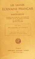 Les  grands écrivains français : XVIIIe siècle, philosophes et savants. 2, Jean-Jacques Rousseau, Bernardin de Saint-Pierre