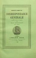 Correspondance générale. 1