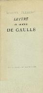 Lettre au Général de Gaulle