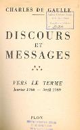 Discours et messages. 5, Vers le terme, janvier 1966 - avril 1969