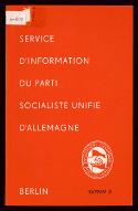 12e session plénière du Comité central du Parti socialiste unifié d'Allemagne : Berlin, les 12 et 13 décembre 1969