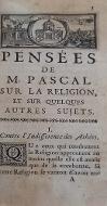 Pensées de M. Pascal sur la Religion et sur quelques autres sujets