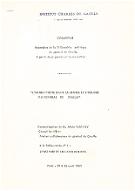 L'authenticité dans la pensée et l'oeuvre du Général de Gaulle : Table-ronde n°1 : "L'histoire et les institutions"