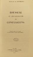 Rousseau et les manuscrits des Confessions