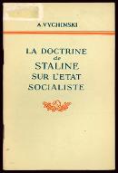 La  doctrine de Staline sur l'état socialiste