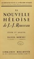 La  nouvelle Héloïse de J.-J. Rousseau : étude et analyse