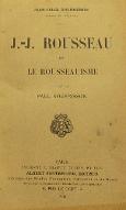 J.-J. Rousseau et le rousseauisme