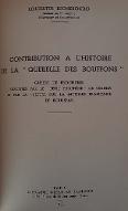Contribution à l'histoire de la "Querelle des bouffons" : guerre de brochures suscitées par "Le petit prophète" de Grimm et par la "Lettre sur la musique française" de Rousseau