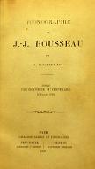 Iconographie de J.-J. Rousseau