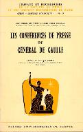 Les  conférences de presse du Général de Gaulle